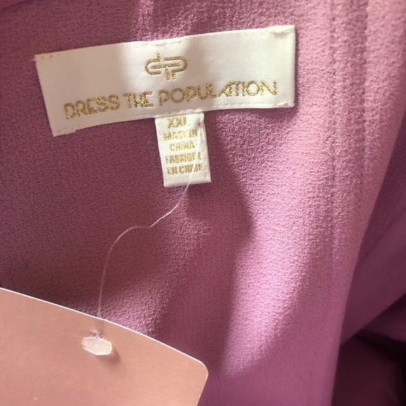 Dress the Population Off the Shoulder Dress - Picture 5 of 5